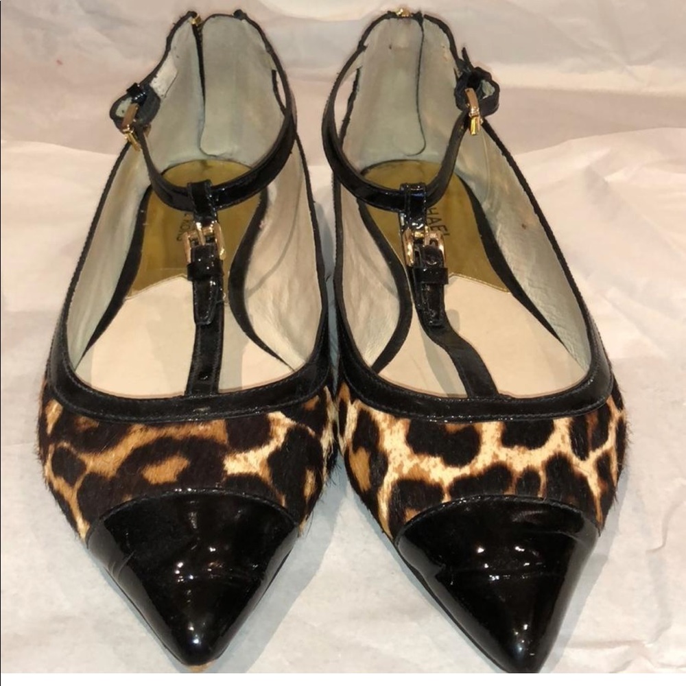 Michael Kors Pointed Leopard Flats - Picture 8 of 8